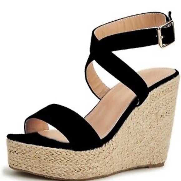 AOSPHIRAYLIAN Wedge Sandals for Women, Open Toe Ankle Strap
High Heel Summer - Picture 6 of 10